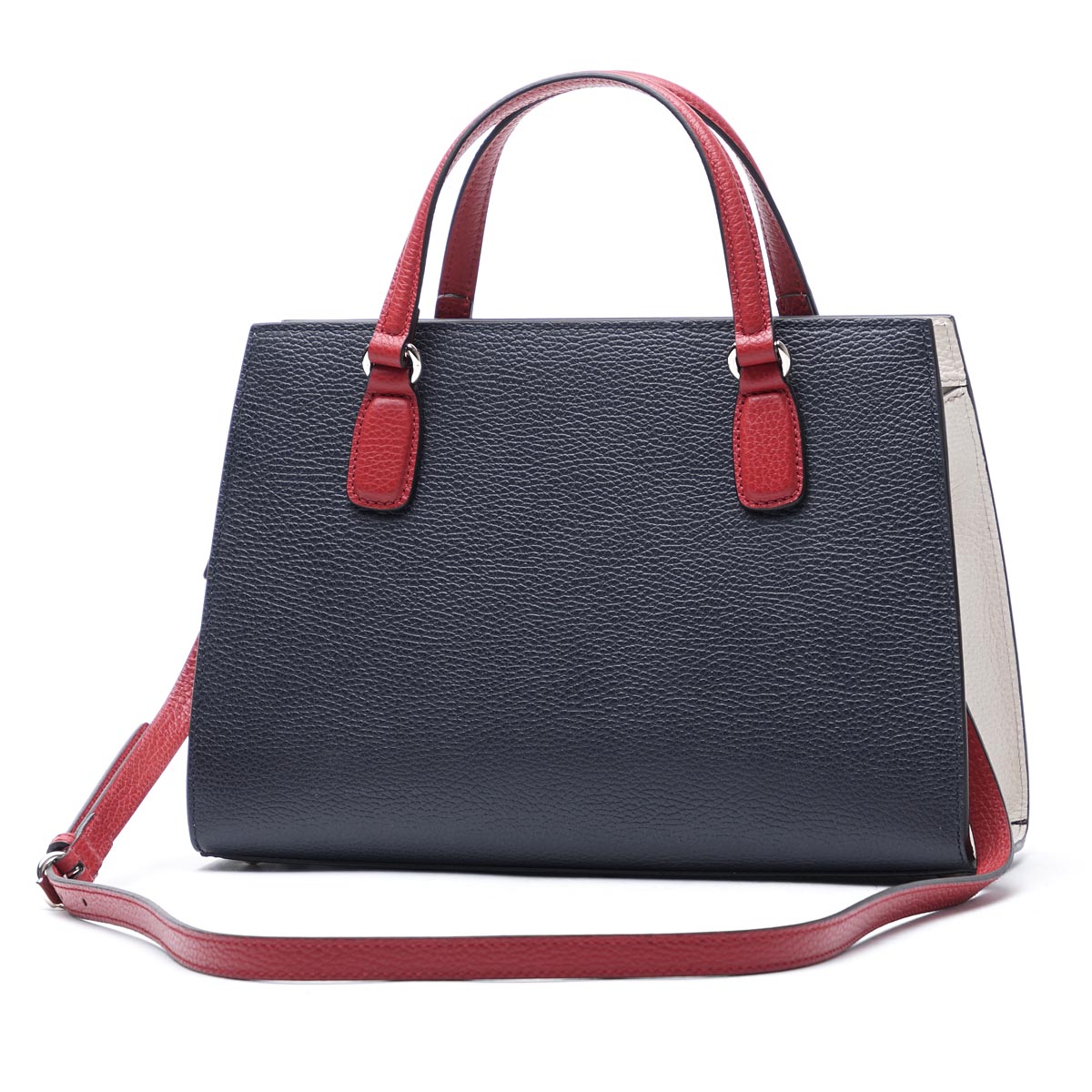 グッチ/GUCCIスーパーブランド ハンドバッグ(2WAY仕様) SOHO/ソーホー LEATHER ブルー×レッド ブルー系 431571 caoeg 4091 レディース