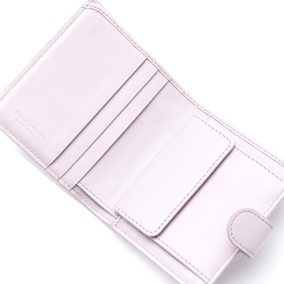 ボッテガヴェネタ/BOTTEGA VENETA 2つ折り財布[小銭入れ付き] NAPPA ローズブヴァール ピンク系 338103 v001n 6920 レディース