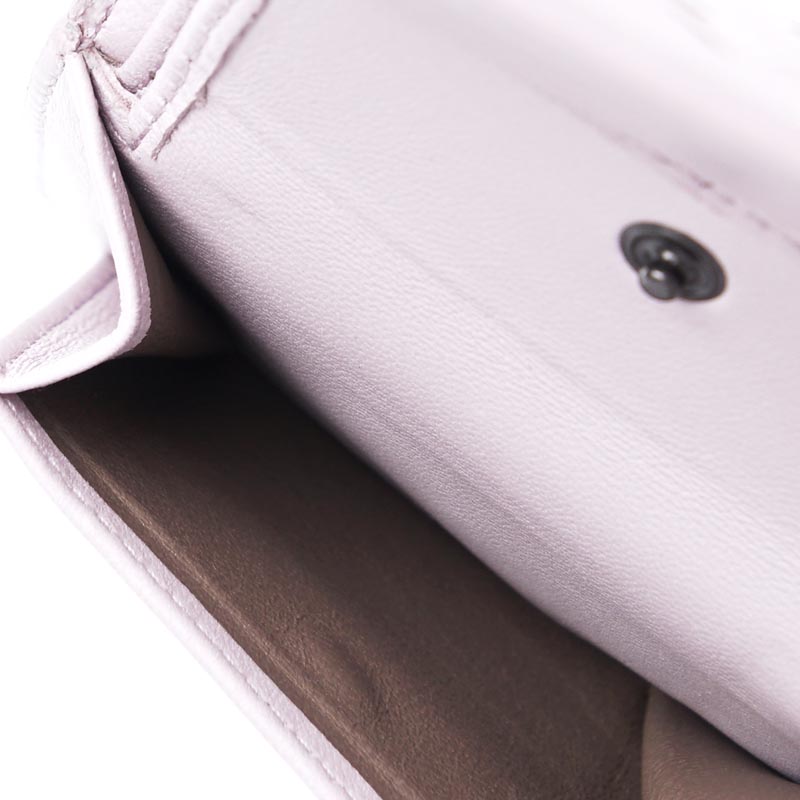 ボッテガヴェネタ/BOTTEGA VENETA 2つ折り財布[小銭入れ付き] NAPPA ローズブヴァール ピンク系 338103 v001n 6920 レディース