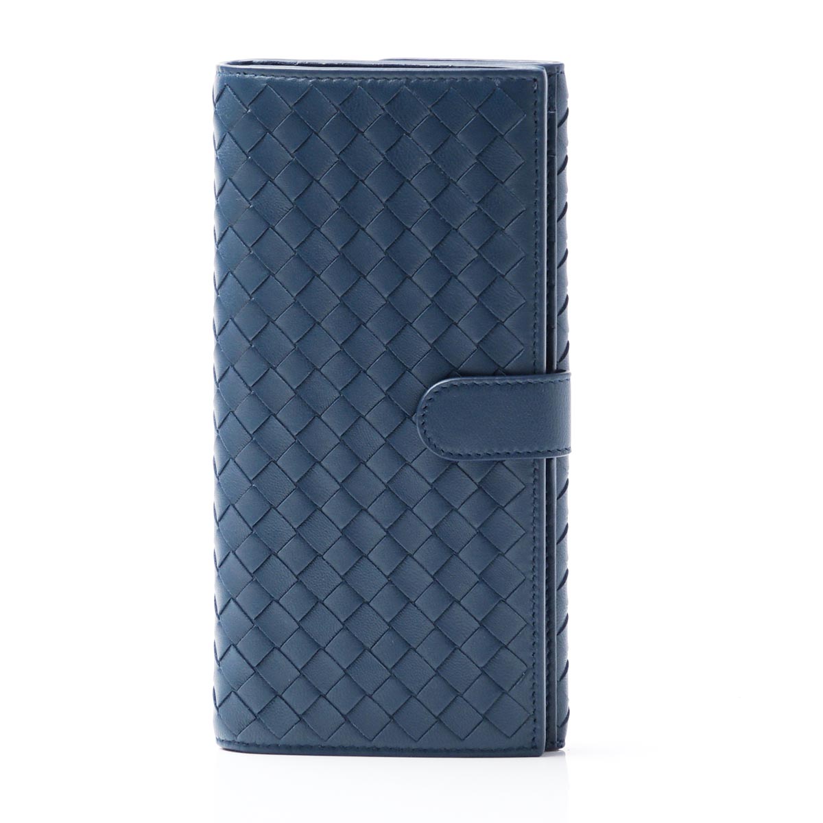 ボッテガヴェネタ 長財布[小銭入れ付き] NAPPA パシフィック ブルー系 134075 v001n 4111 レディース