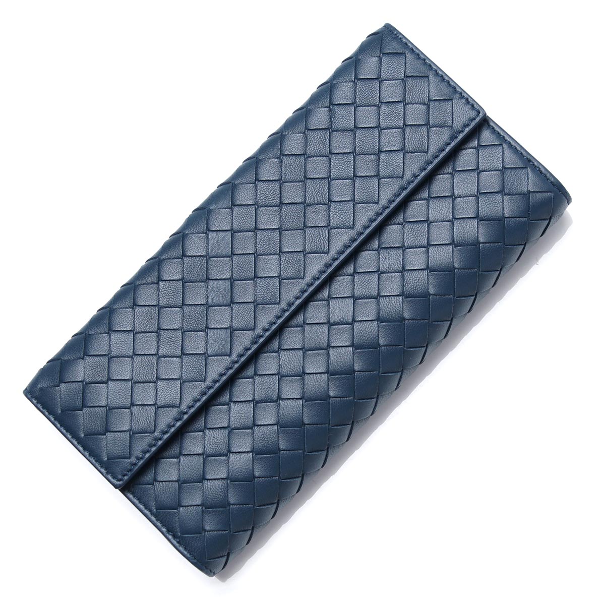 ボッテガヴェネタ 長財布[小銭入れ付き] NAPPA パシフィック ブルー系 134075 v001n 4111 レディース