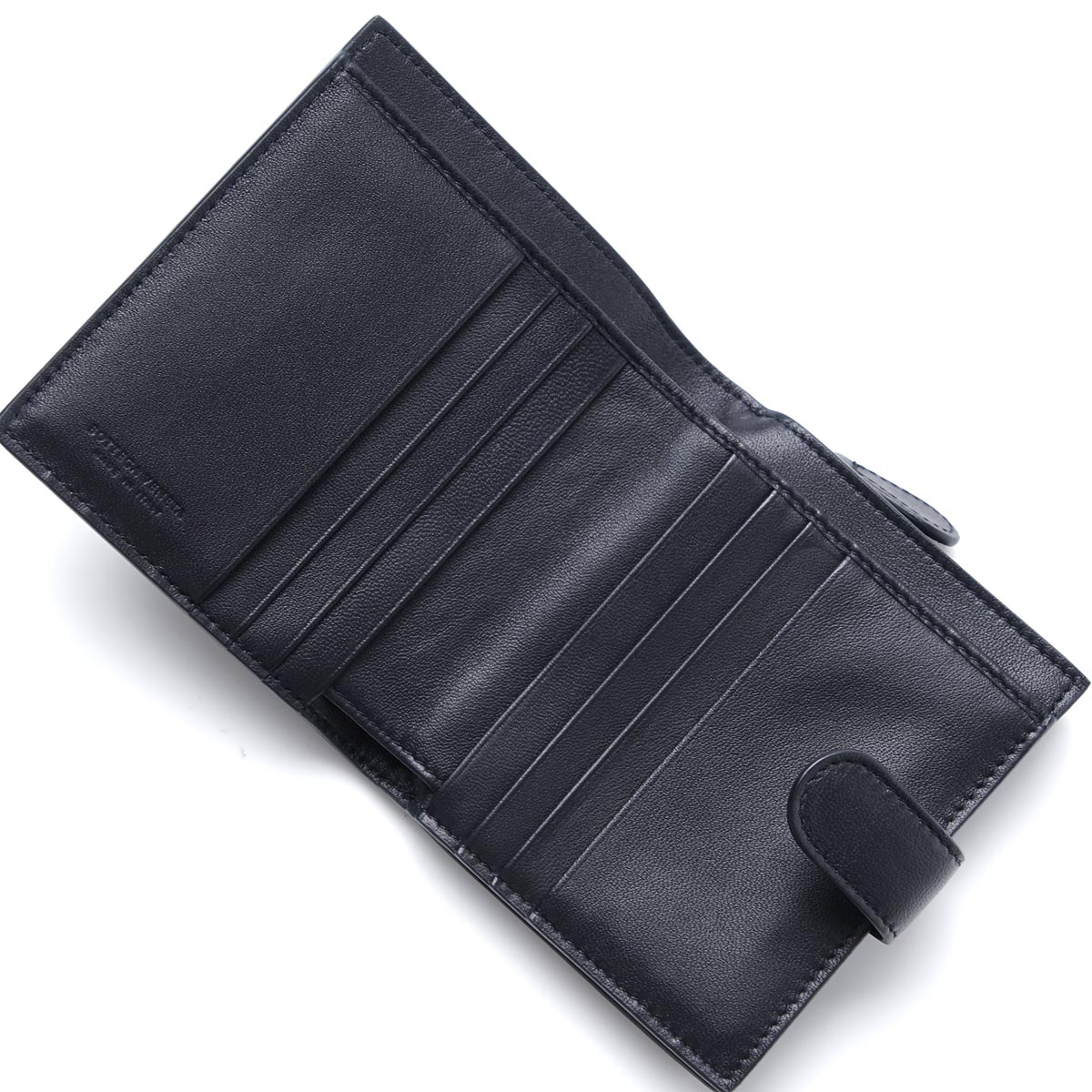 ボッテガヴェネタ/BOTTEGA VENETA 2つ折り財布[小銭入れ付き] NAPPA トルマリン ブルー系 121059 v001n 4014 レディース
