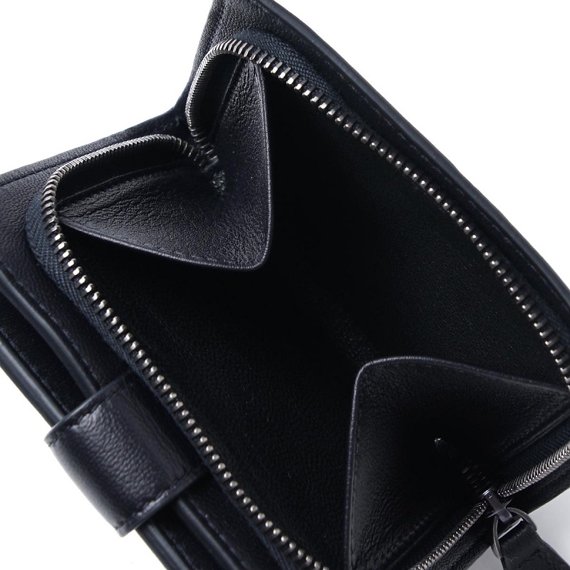 ボッテガヴェネタ/BOTTEGA VENETA 2つ折り財布[小銭入れ付き] NAPPA トルマリン ブルー系 121059 v001n 4014 レディース