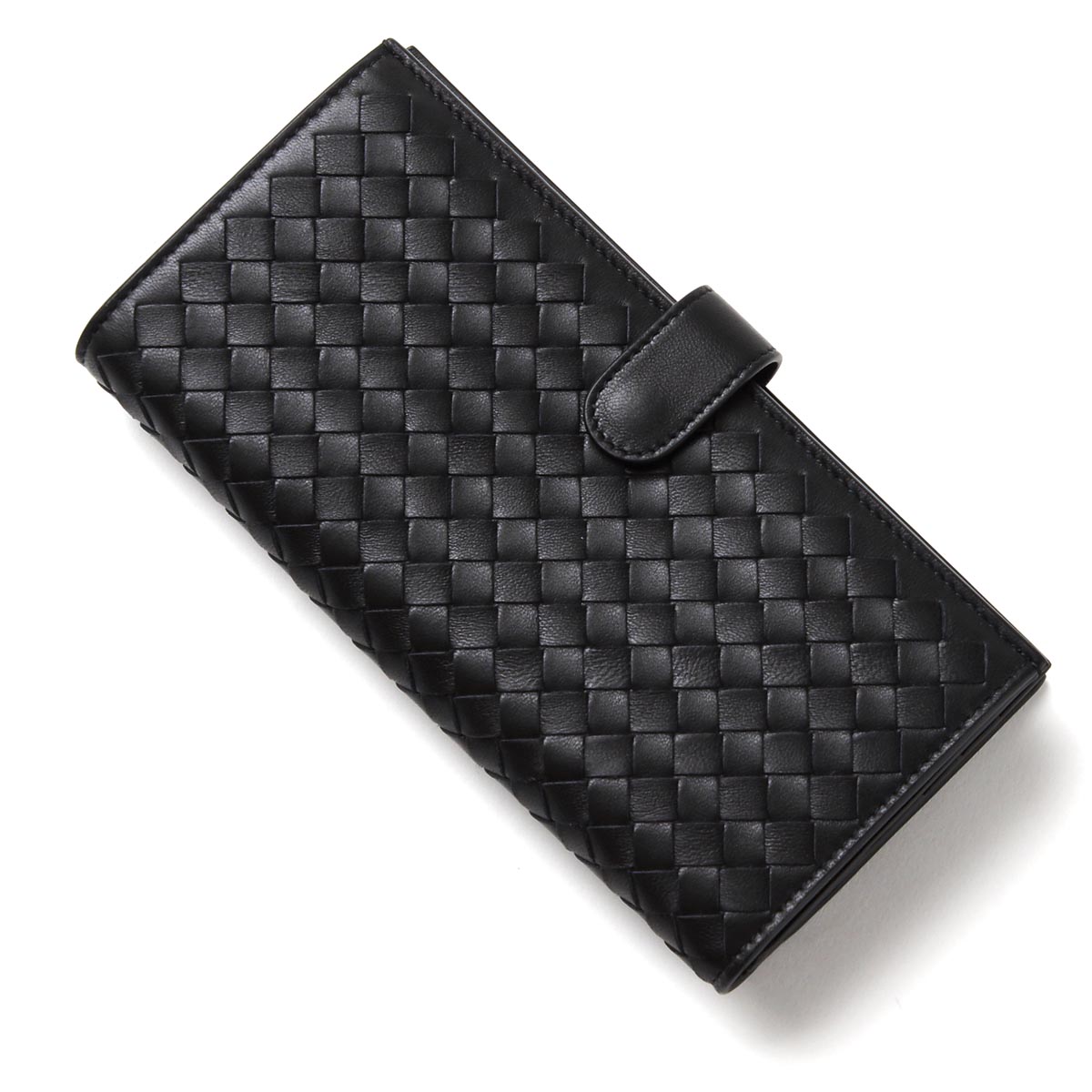 ボッテガヴェネタ/BOTTEGA VENETA 長財布[小銭入れ付き] NAPPA ネロ ブラック系 347579 v001n 1000 メンズ＆レディース
