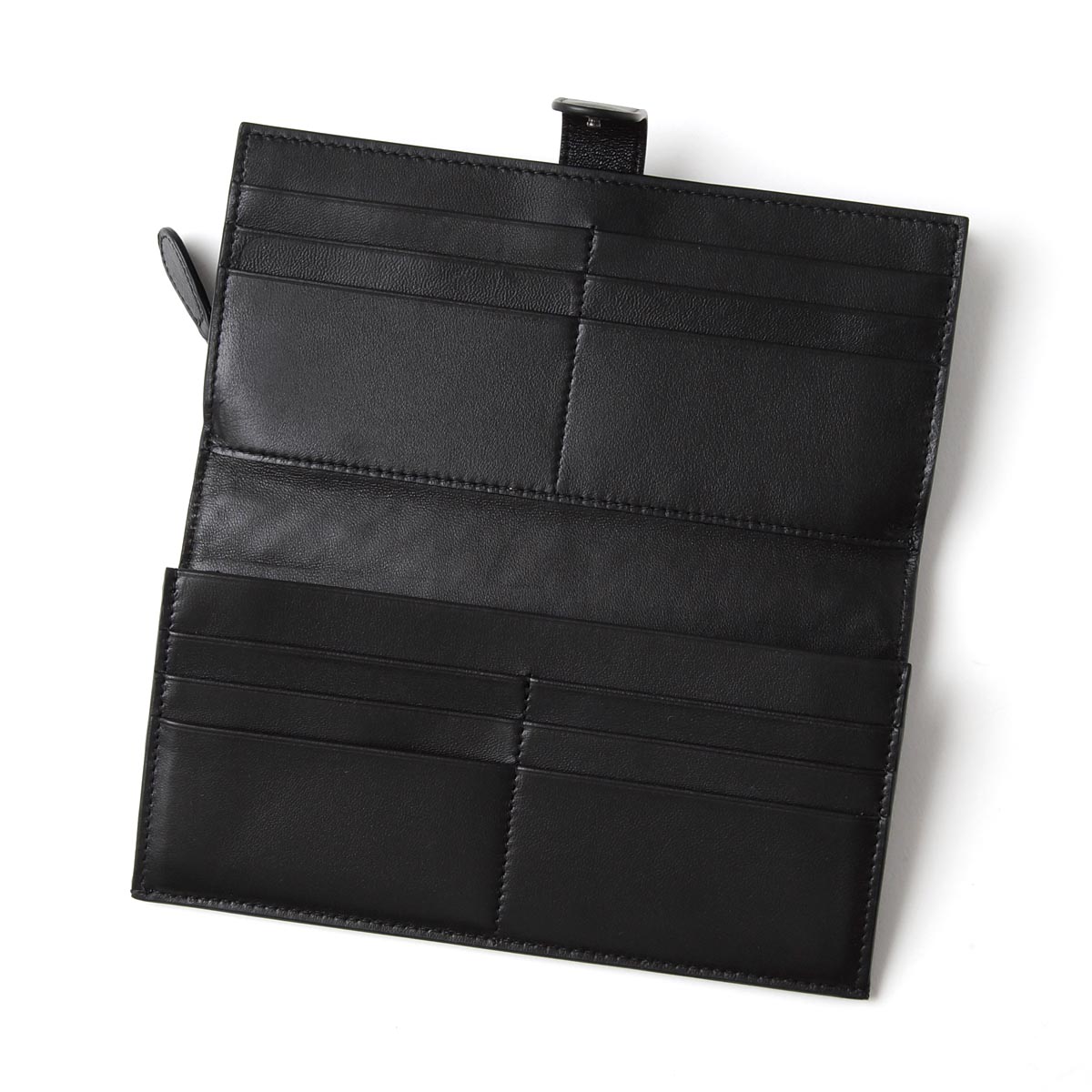 ボッテガヴェネタ/BOTTEGA VENETA 長財布[小銭入れ付き] NAPPA ネロ ブラック系 347579 v001n 1000 メンズ＆レディース