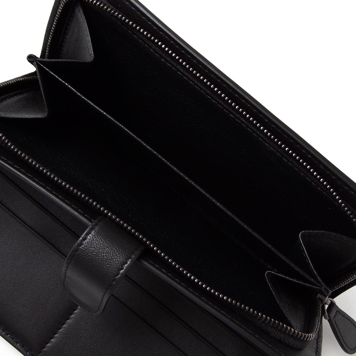 ボッテガヴェネタ/BOTTEGA VENETA 長財布[小銭入れ付き] NAPPA ネロ ブラック系 347579 v001n 1000 メンズ＆レディース