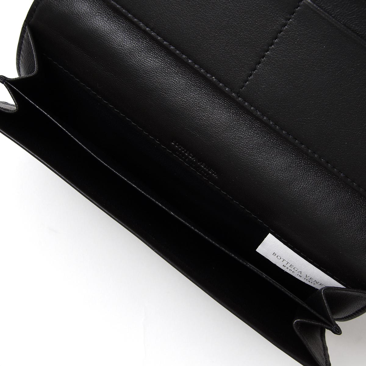 ボッテガヴェネタ/BOTTEGA VENETA 長財布[小銭入れ付き] NAPPA ネロ ブラック系 347579 v001n 1000 メンズ＆レディース