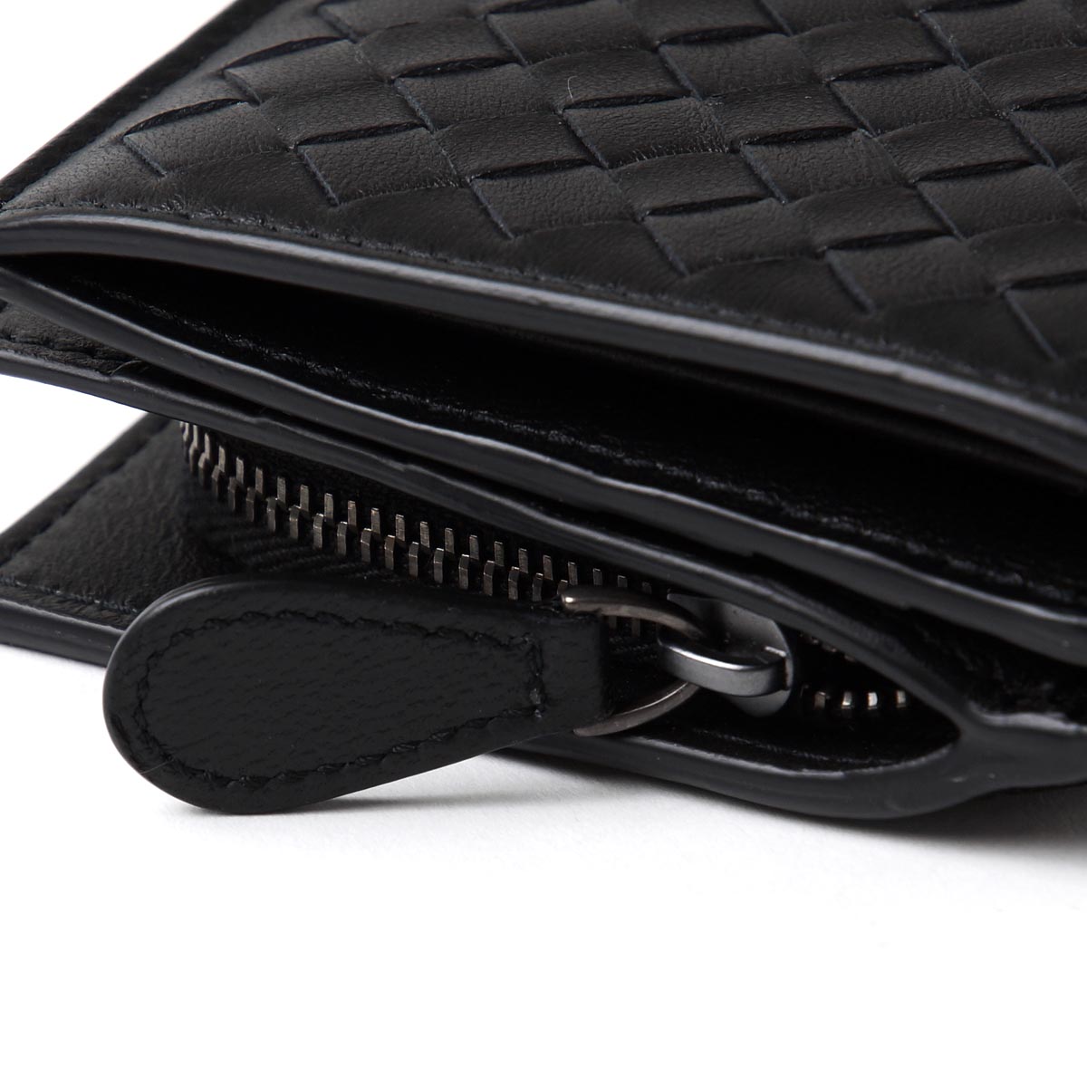 ボッテガヴェネタ/BOTTEGA VENETA 長財布[小銭入れ付き] NAPPA ネロ ブラック系 347579 v001n 1000 メンズ＆レディース