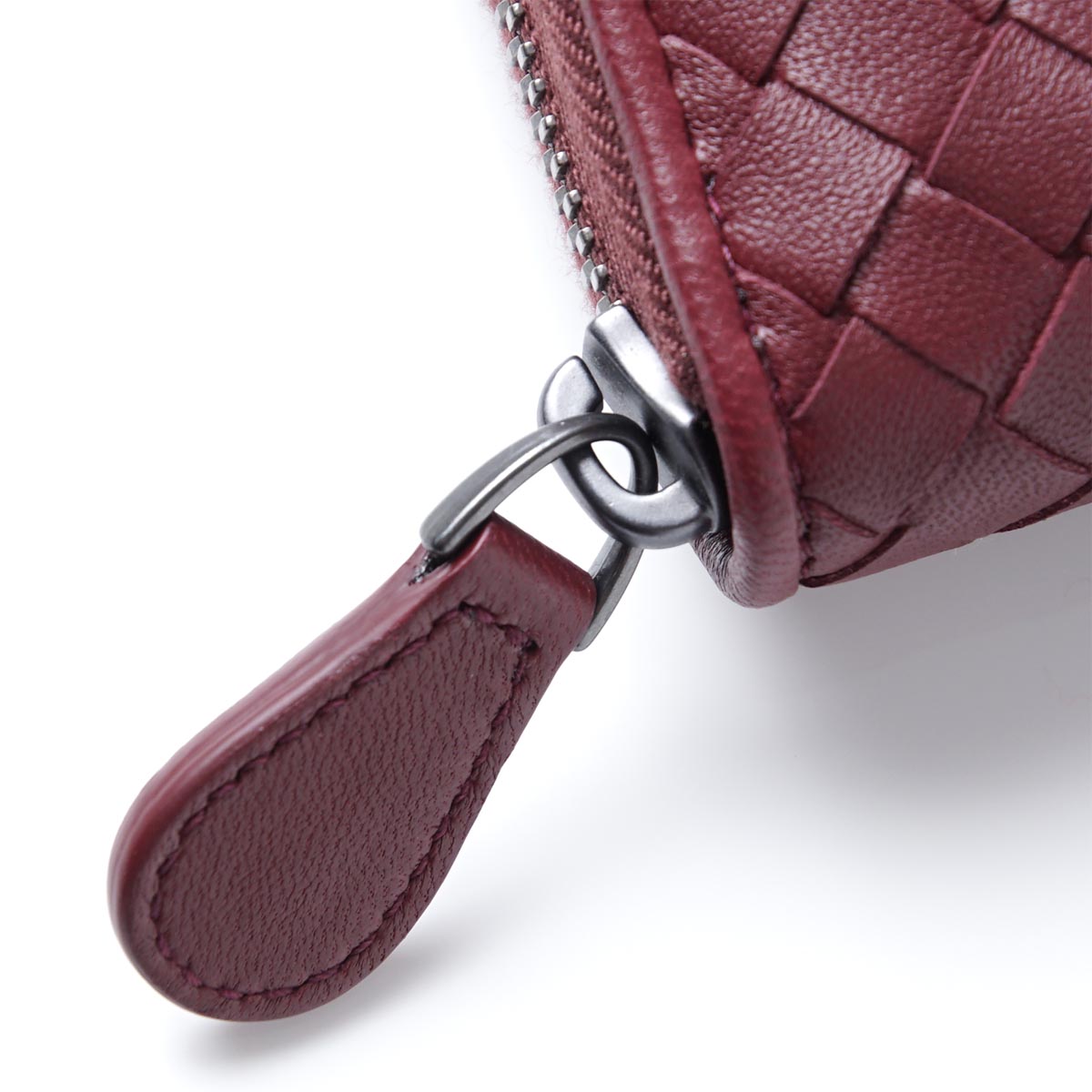 ボッテガヴェネタBOTTEGA VENETA ラウンドファスナー 長財布[小銭入れ付き] NAPPA バローロ×ブリック×ピオニー レッド系 114076 vcb41 2270 レディース