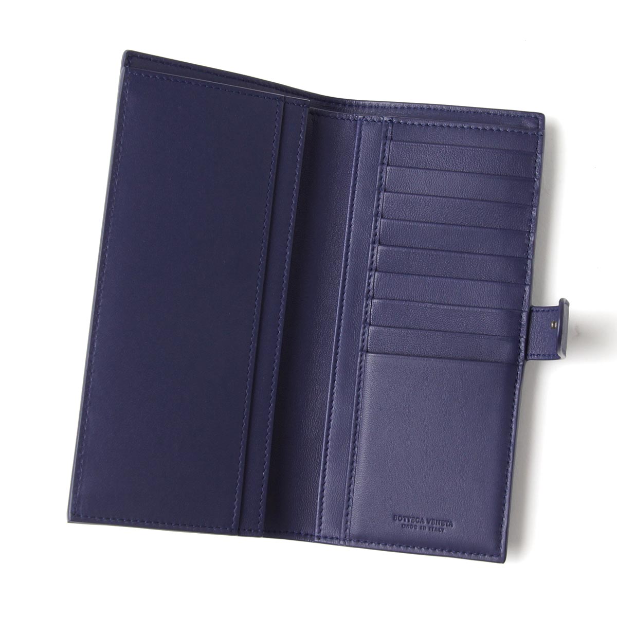 ボッテガヴェネタBOTTEGA VENETA/ 長財布[小銭入れ付き]/NAPPA /アトランティック ブルー系382581 v001n 4114 メンズ&レディース