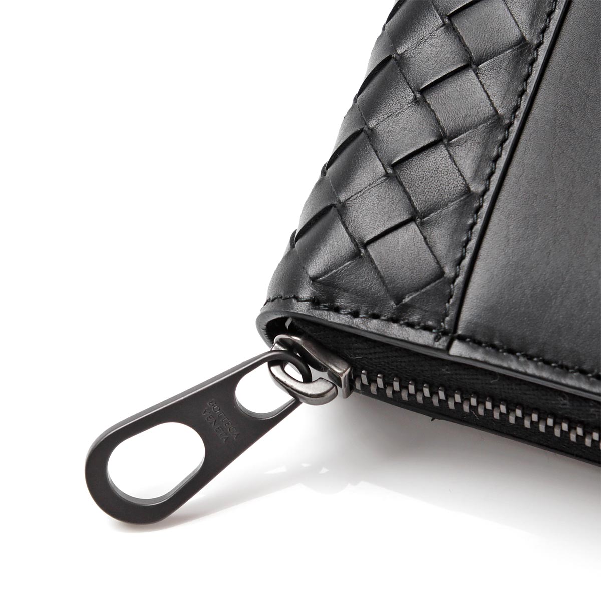 ボッテガヴェネタBOTTEGA VENETA ラウンドファスナー 長財布[小銭入れ付き] MATT NERO ブラック系 344679 vm403 1000 メンズ＆レディース