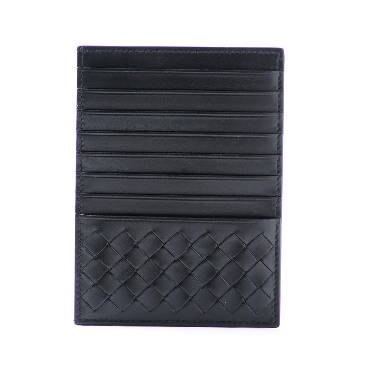 ボッテガヴェネタBOTTEGA VENETA 財布[小銭入れ付き] LEGGERO NERO ブラック系 162156 vq131 1000 メンズ＆レディース