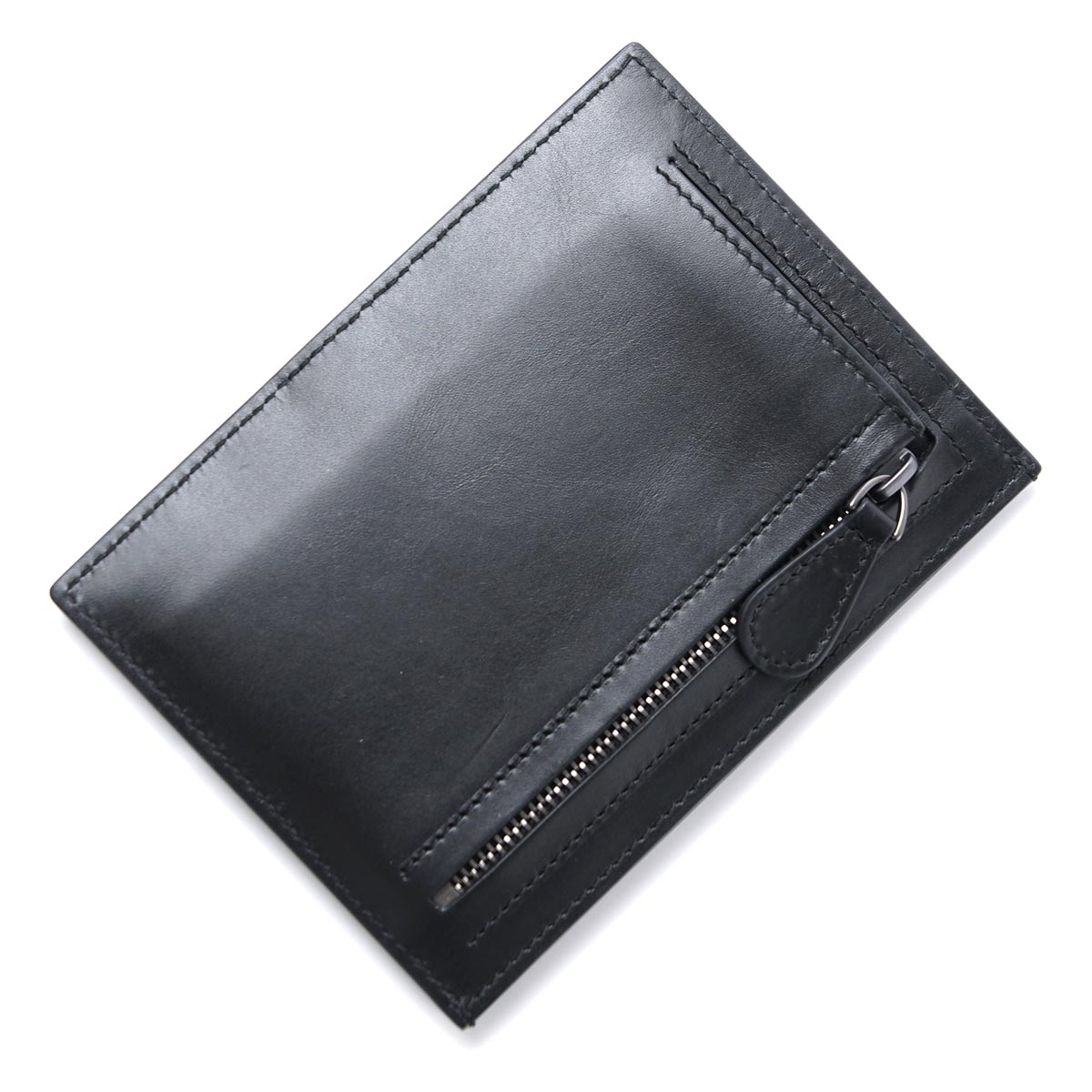 ボッテガヴェネタBOTTEGA VENETA 財布[小銭入れ付き] LEGGERO NERO ブラック系 162156 vq131 1000 メンズ＆レディース