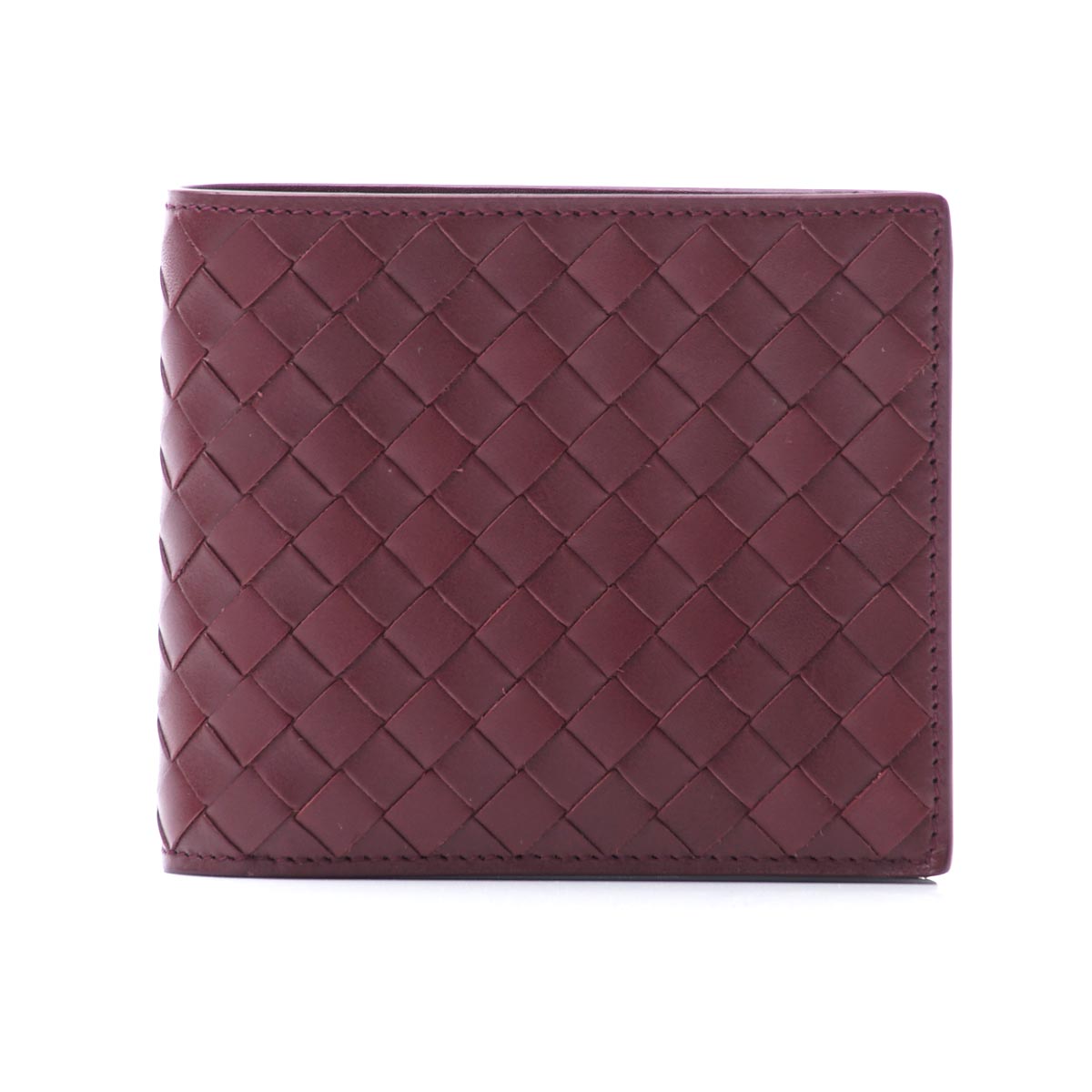 ボッテガヴェネタBOTTEGA VENETA 2つ折り財布 VN バローロ レッド系 113993 v4651 2240 メンズ