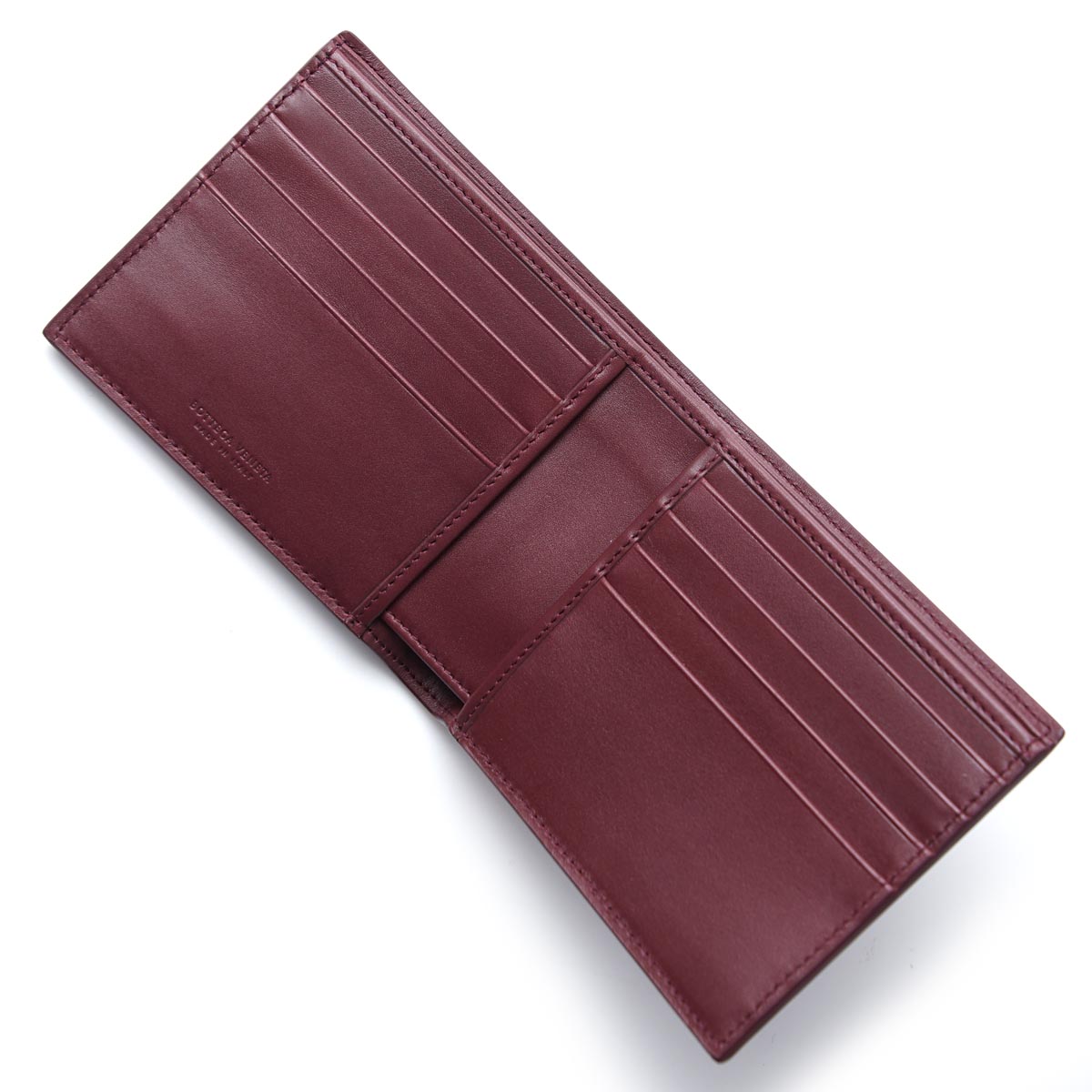 ボッテガヴェネタBOTTEGA VENETA 2つ折り財布 VN バローロ レッド系 113993 v4651 2240 メンズ