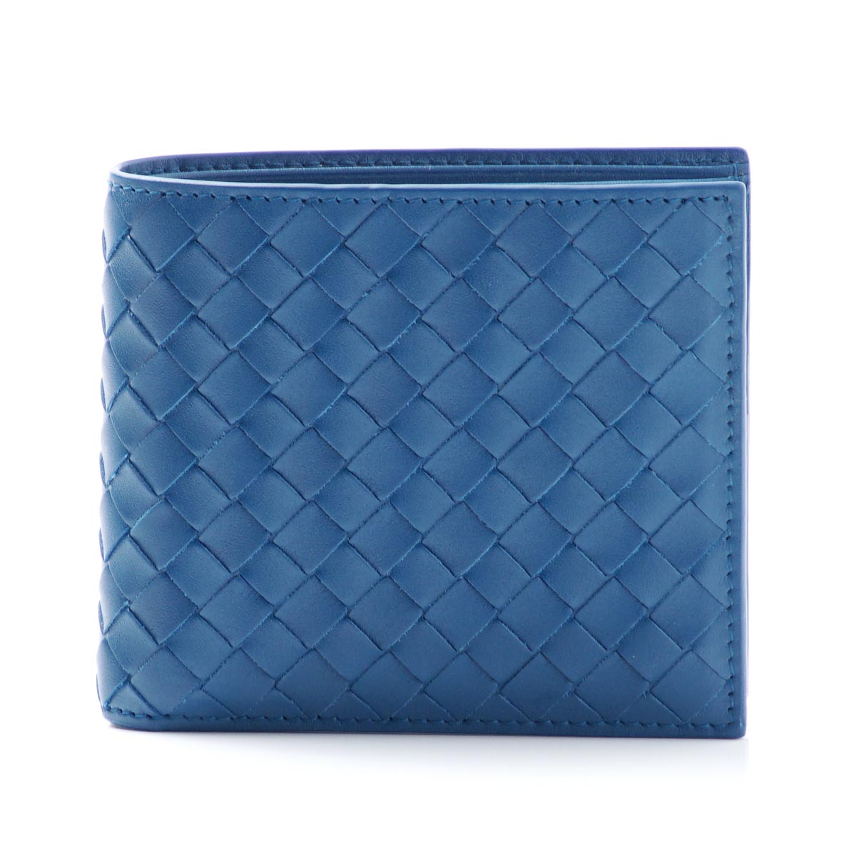 ボッテガヴェネタBOTTEGA VENETA 2つ折り財布 VN ピーコック ブルー系 113993 v4651 4321 メンズ