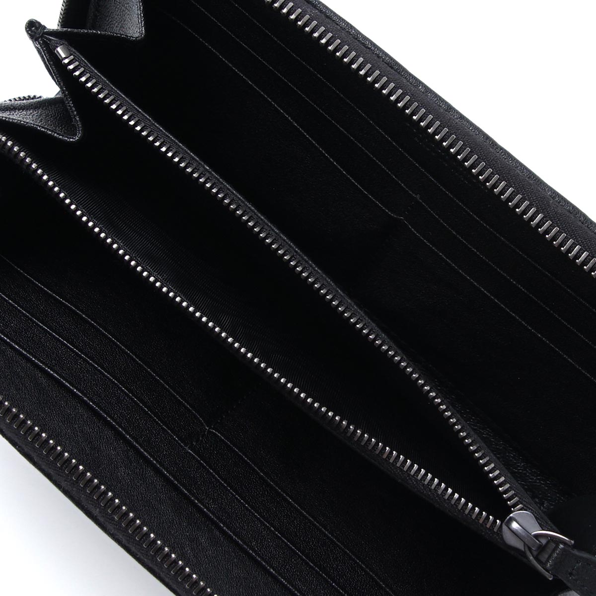 ボッテガヴェネタ/BOTTEGA VENETA ラウンドファスナー 長財布[小銭入れ付き] WASHED LAMB NERO ブラック系 114076 vx051 1000 メンズ＆レディース