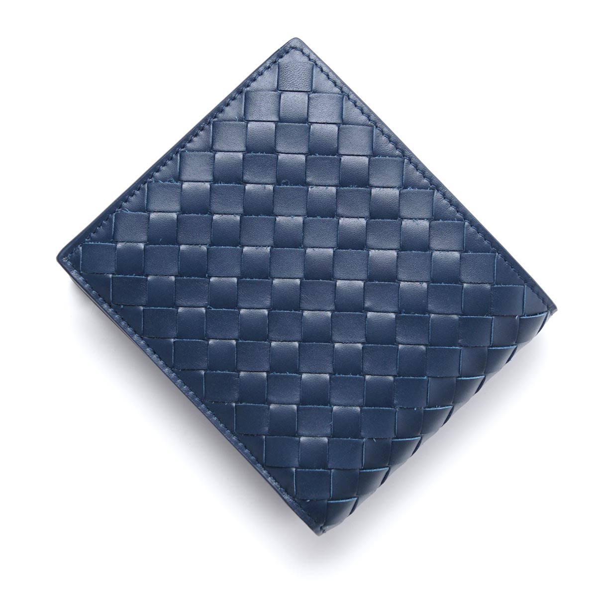 ボッテガヴェネタBOTTEGA VENETA 2つ折り財布[小銭入れ付き] VN パシフィック ブルー系 193642 v4651 4111 メンズ