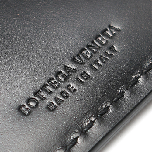 ボッテガヴェネタ BOTTEGA VENETA 二つ折財布【札入れ】 スコルピート ブラック 123226 VT272 1000 メンズ