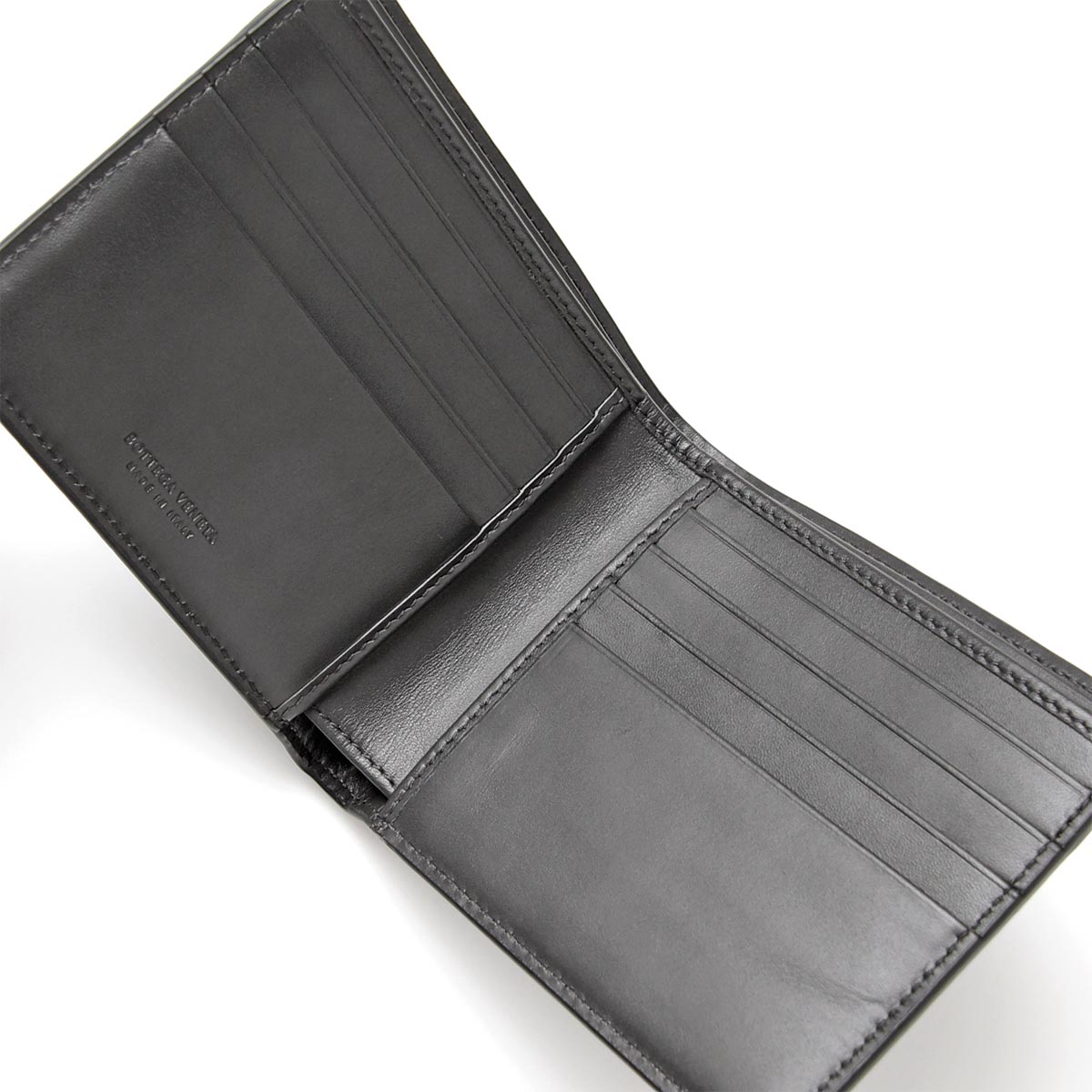 ボッテガヴェネタBOTTEGA VENETA 2つ折り財布 VN アルドアーズ グレー系 113993 v4651 2015 メンズ