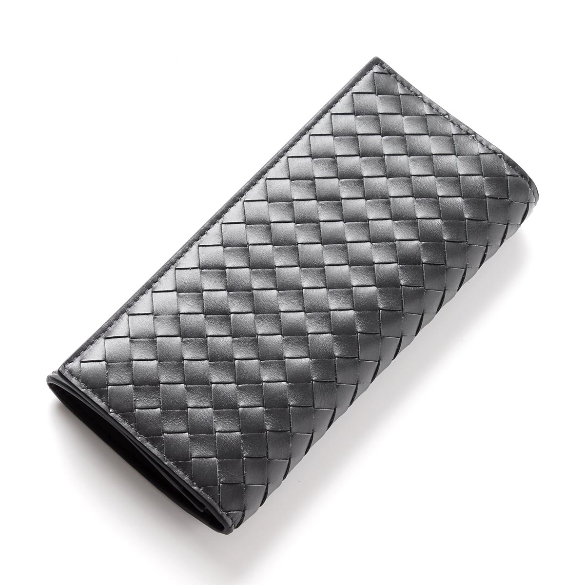 ボッテガヴェネタBOTTEGA VENETA 長財布 VN アルドアーズ グレー系 120697 v4651 2015 メンズ