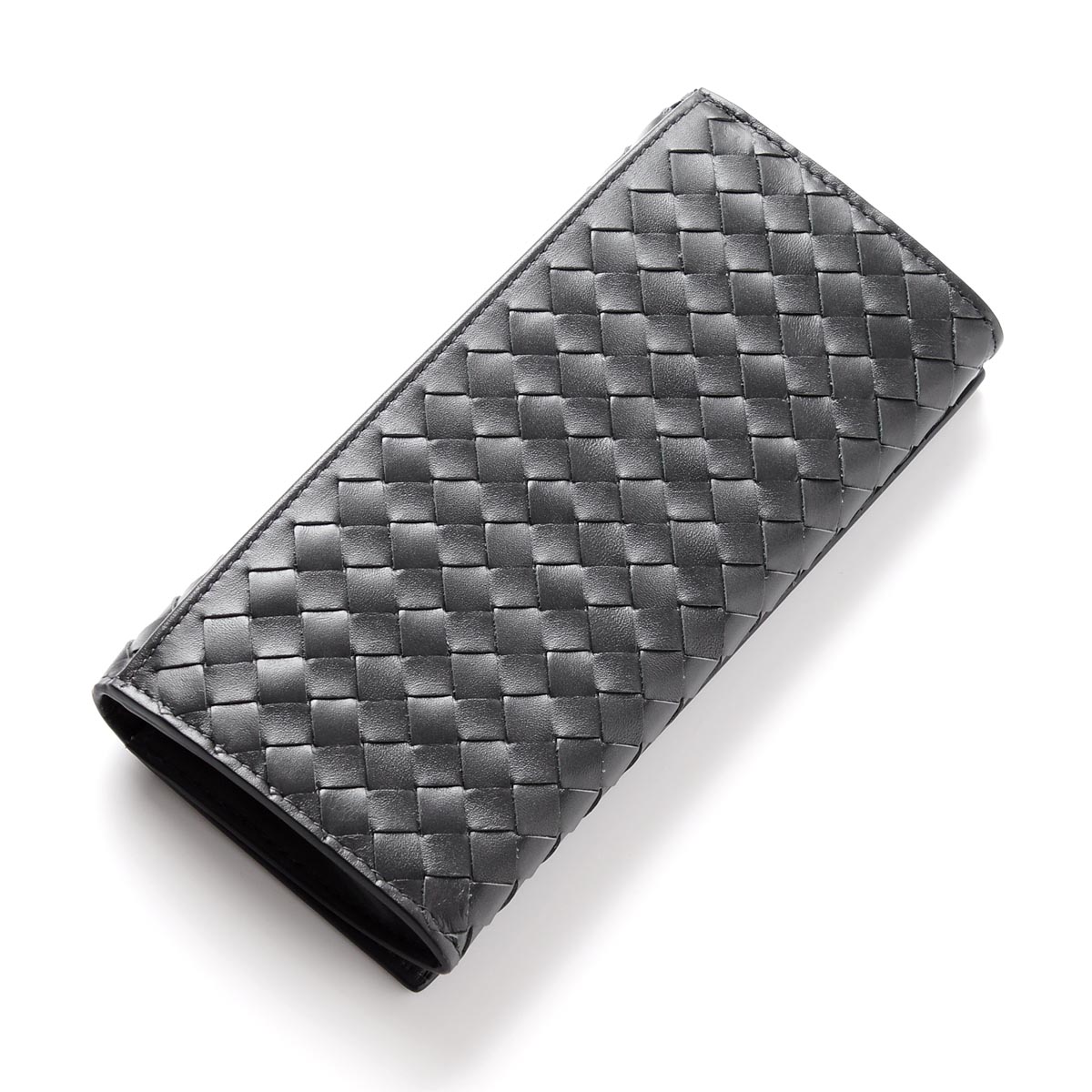 ボッテガヴェネタBOTTEGA VENETA 長財布 VN アルドアーズ グレー系 120697 v4651 2015 メンズ