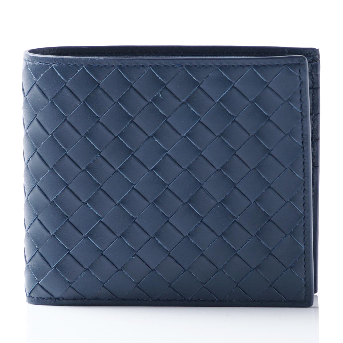 ボッテガヴェネタBOTTEGA VENETA 2つ折り財布 VN パシフィック ブルー系 113993 v4651 4111 メンズ