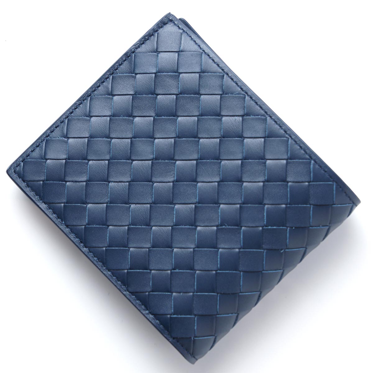 ボッテガヴェネタBOTTEGA VENETA 2つ折り財布 VN パシフィック ブルー系 113993 v4651 4111 メンズ