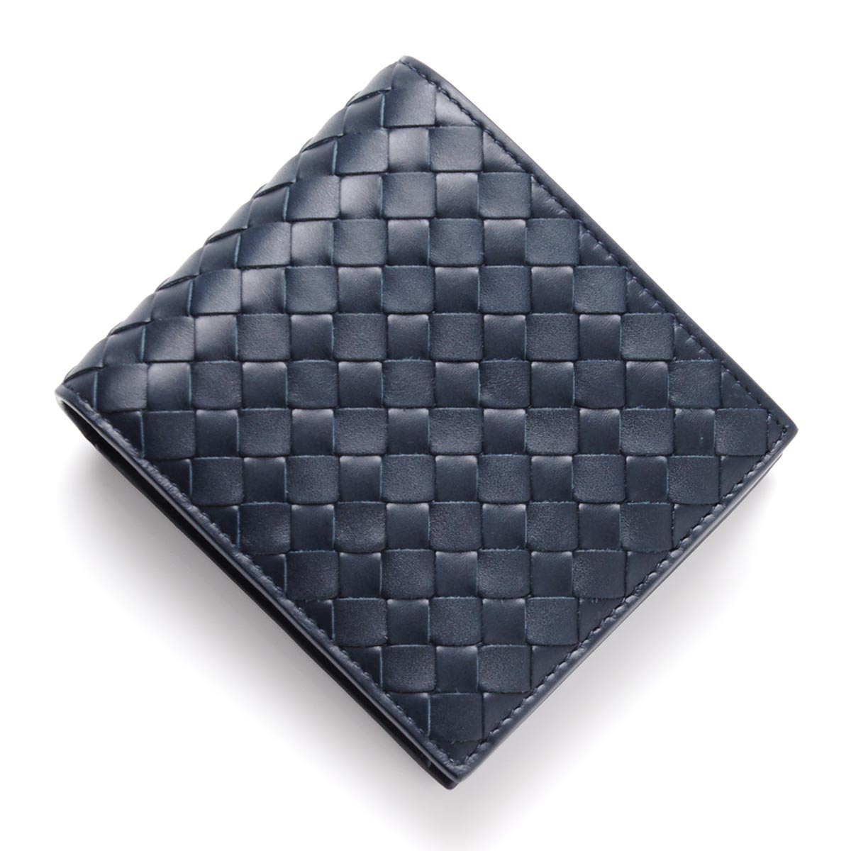 ボッテガヴェネタBOTTEGA VENETA 2つ折り財布[小銭入れ付き] VN ライトトルマリン ブルー系 193642 v4651 4013 メンズ