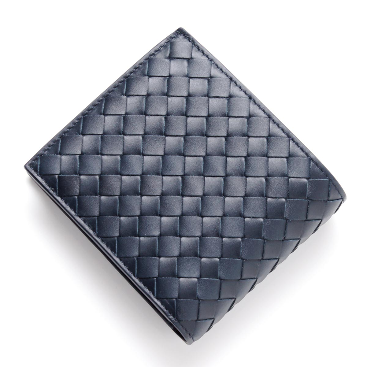 ボッテガヴェネタBOTTEGA VENETA 2つ折り財布[小銭入れ付き] VN ライトトルマリン ブルー系 193642 v4651 4013 メンズ