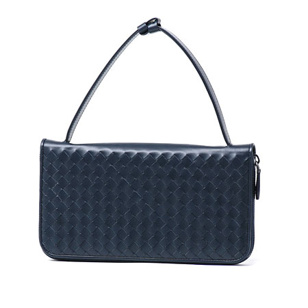ボッテガヴェネタ/BOTTEGA VENETA/ ラウンドファスナー 長財布[小銭入れ付き]/VN /ライトトルマリン ブルー系 169730 v4651 4013 メンズ&レディース