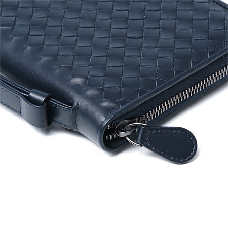ボッテガヴェネタ/BOTTEGA VENETA/ ラウンドファスナー 長財布[小銭入れ付き]/VN /ライトトルマリン ブルー系 169730 v4651 4013 メンズ&レディース