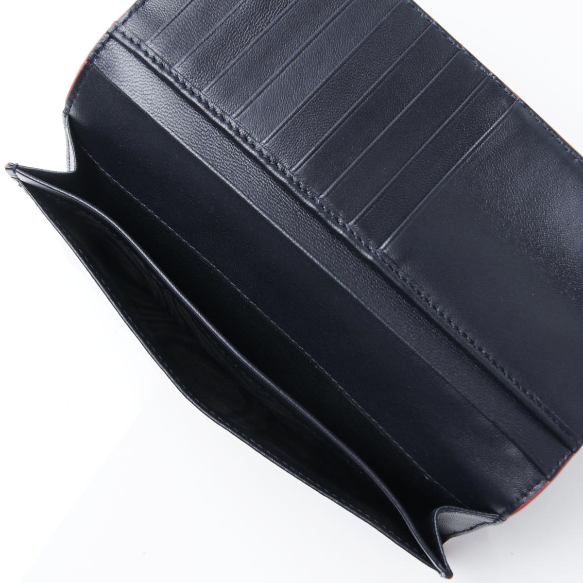 ボッテガヴェネタBOTTEGA VENETA 長財布 NAPPA ナッパ パシフィック×トルマリン×ベスビオ ブルー系 120697 vcbb1 8170 メンズ