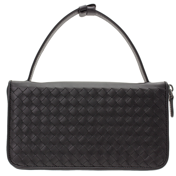 BOTTEGA VENETA ボッテガヴェネタ 長財布 オーガナイザー トラベルケース 169730 V4651 1000 イントレチャート レザー ブラック