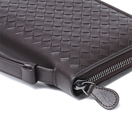 ボッテガヴェネタ/BOTTEGA VENETA/ ラウンドファスナー 長財布[小銭入れ付き]/VN /エバノ ブラウン系 169730 v4651 2040 メンズ&レディース