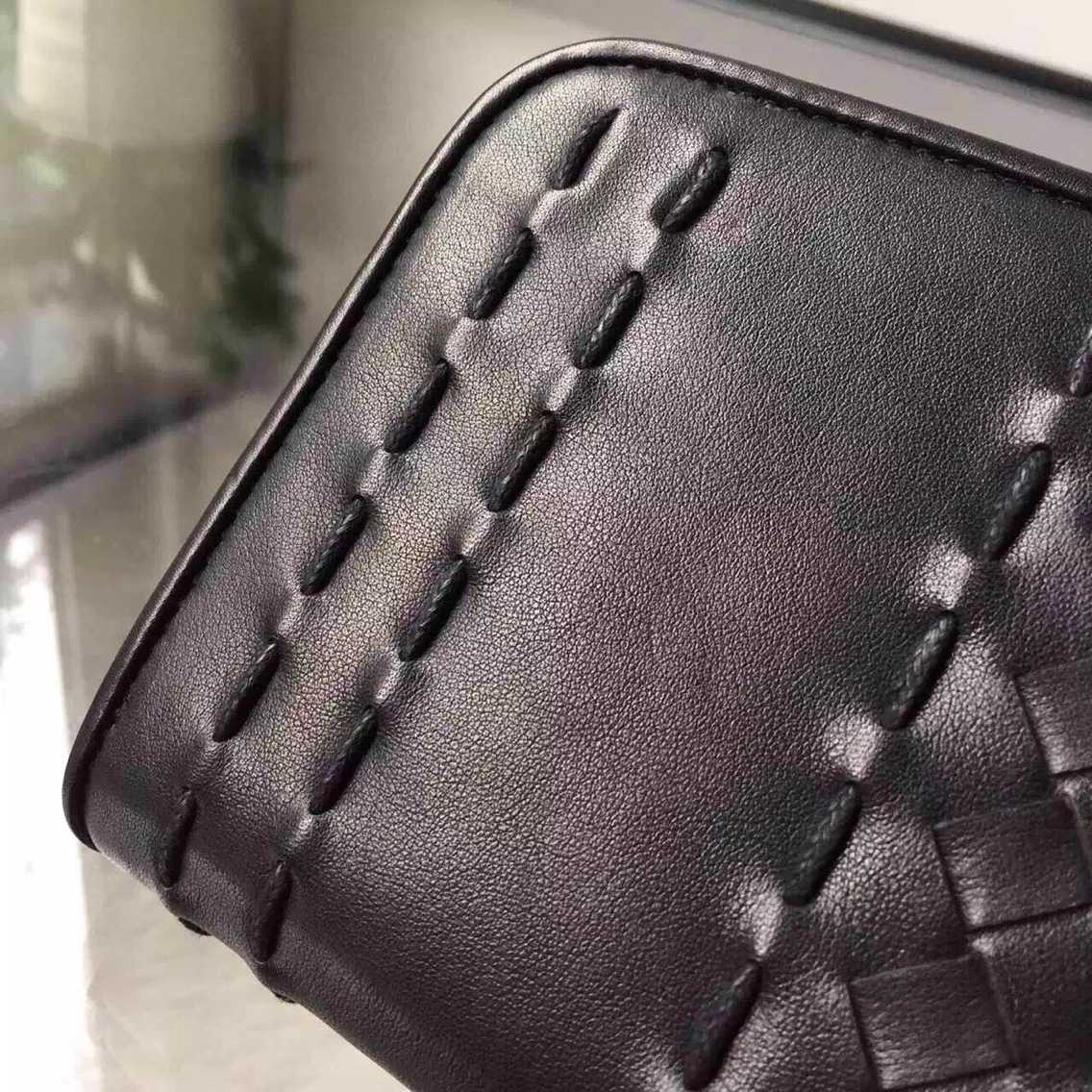 ボッテガヴェネタ ラウンドファスナー 長財布[小銭入れ付き]/HIGHWAY/WAXY /NERO 344679 vago1 1000【春夏】メンズ