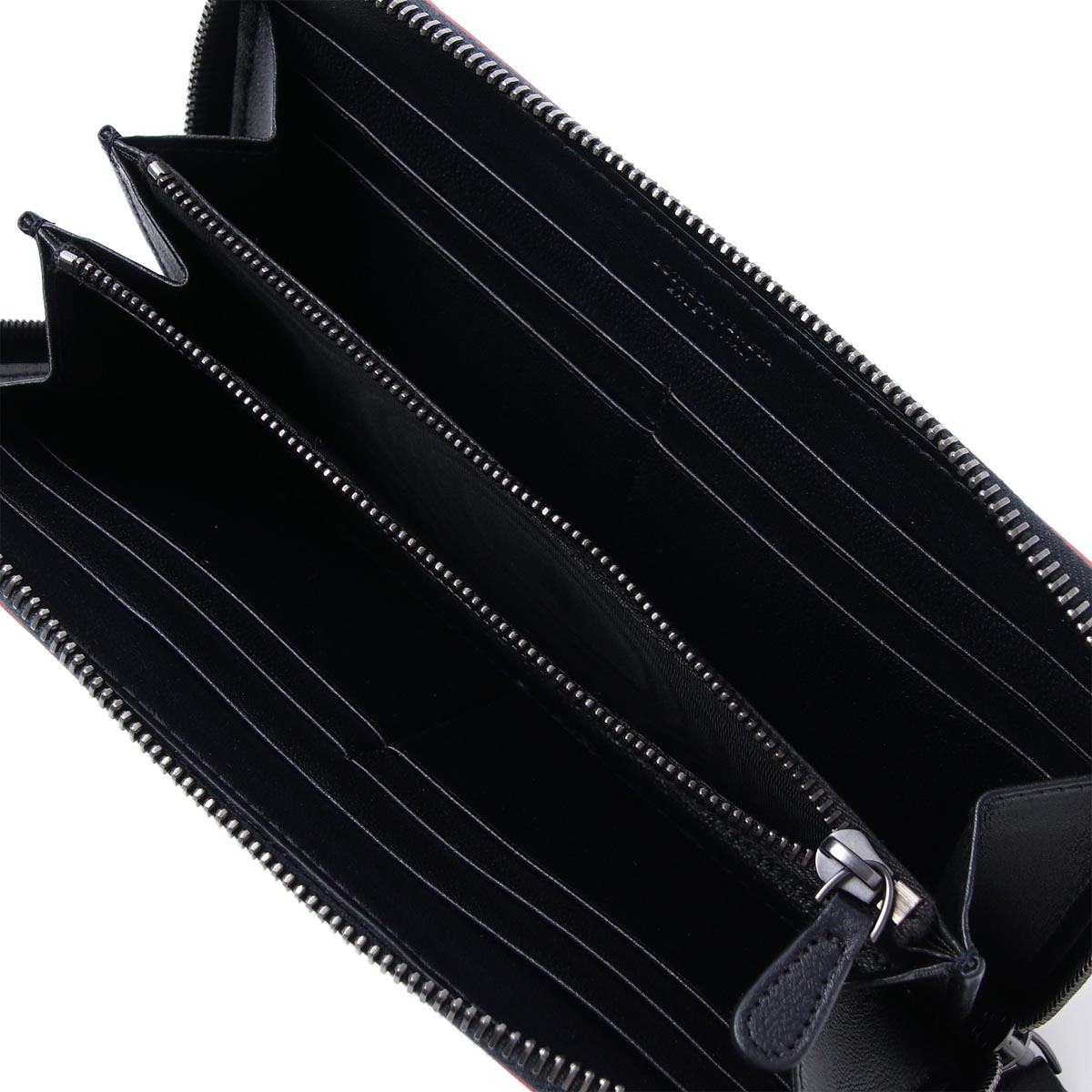 ボッテガヴェネタBOTTEGA VENETA ラウンドファスナー 長財布[小銭入れ付き] NAPPA ナッパ パシフィック×トルマリン×ベスビオ ブルー系 114076 vcbb1 8170 メンズ