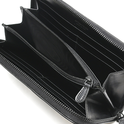 ボッテガヴェネタ BOTTEGA VENETA 長財布 スコルピート 【INTRECCIATO】 ブラック 114076 VT272 1000 メンズ レディース