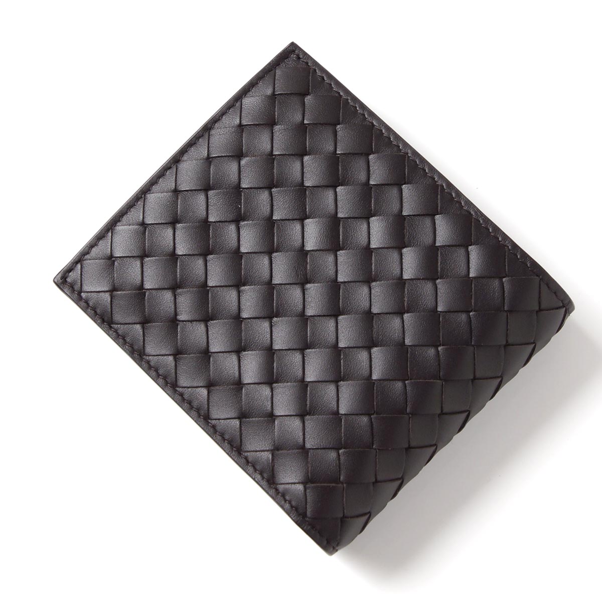 ボッテガヴェネタBOTTEGA VENETA 2つ折り財布[小銭入れ付き] VN エスプレッソ ブラウン系 193642 v4651 2006 メンズ