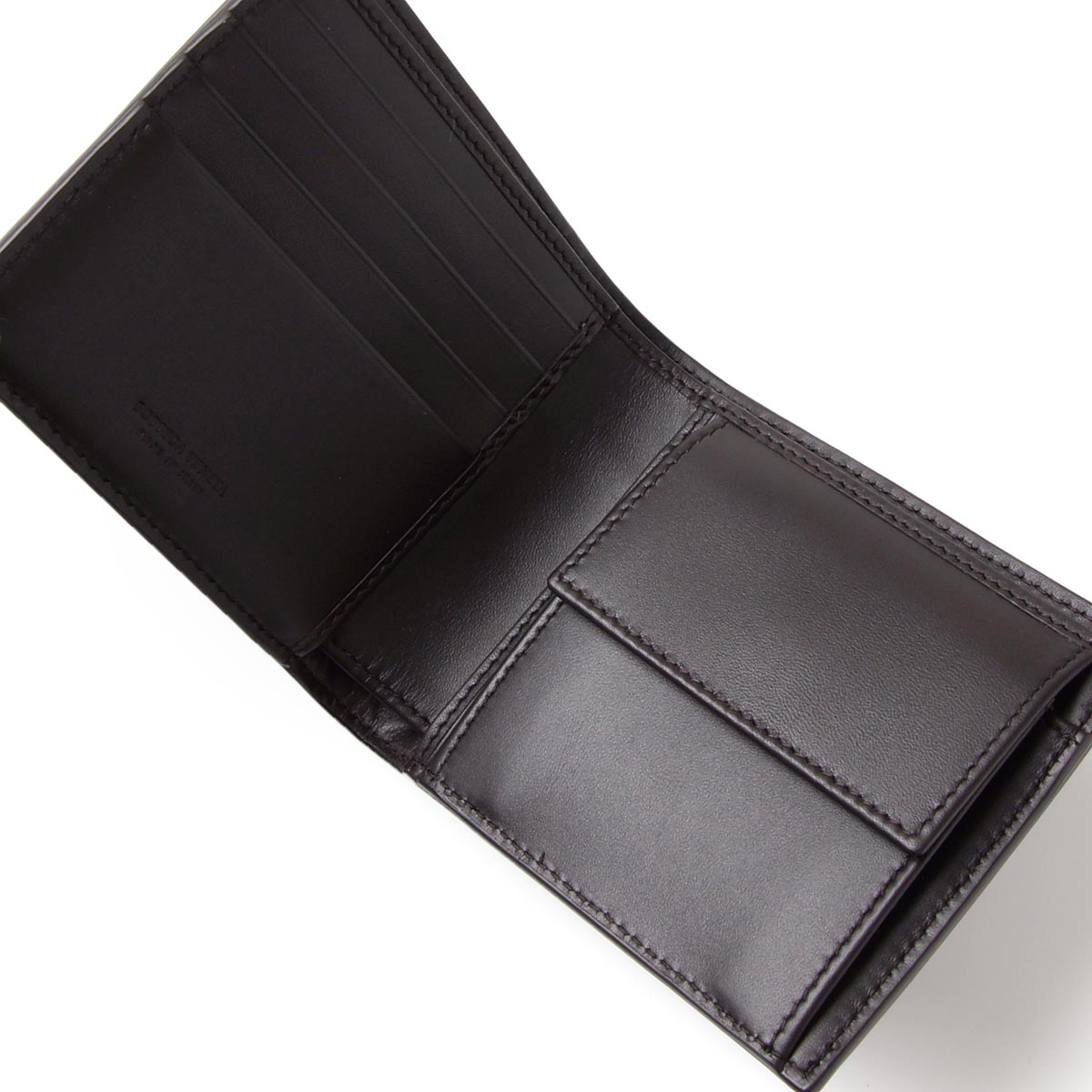ボッテガヴェネタBOTTEGA VENETA 2つ折り財布[小銭入れ付き] VN エスプレッソ ブラウン系 193642 v4651 2006 メンズ