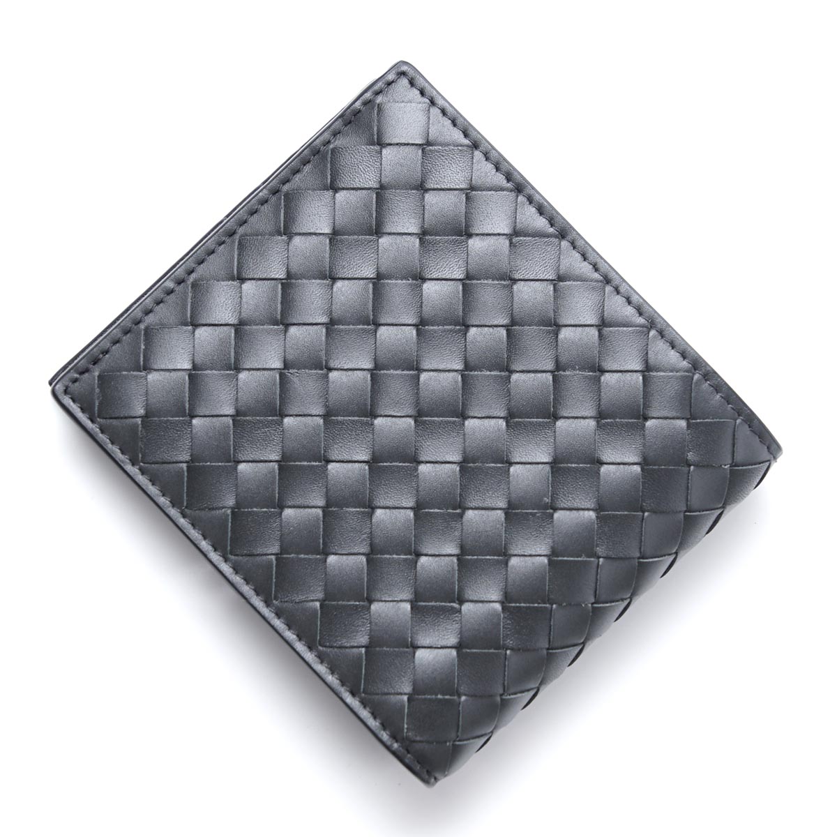 ボッテガヴェネタBOTTEGA VENETA 2つ折り財布 VN アルドアーズ グレー系 113993 v4651 2015 01 メンズ
