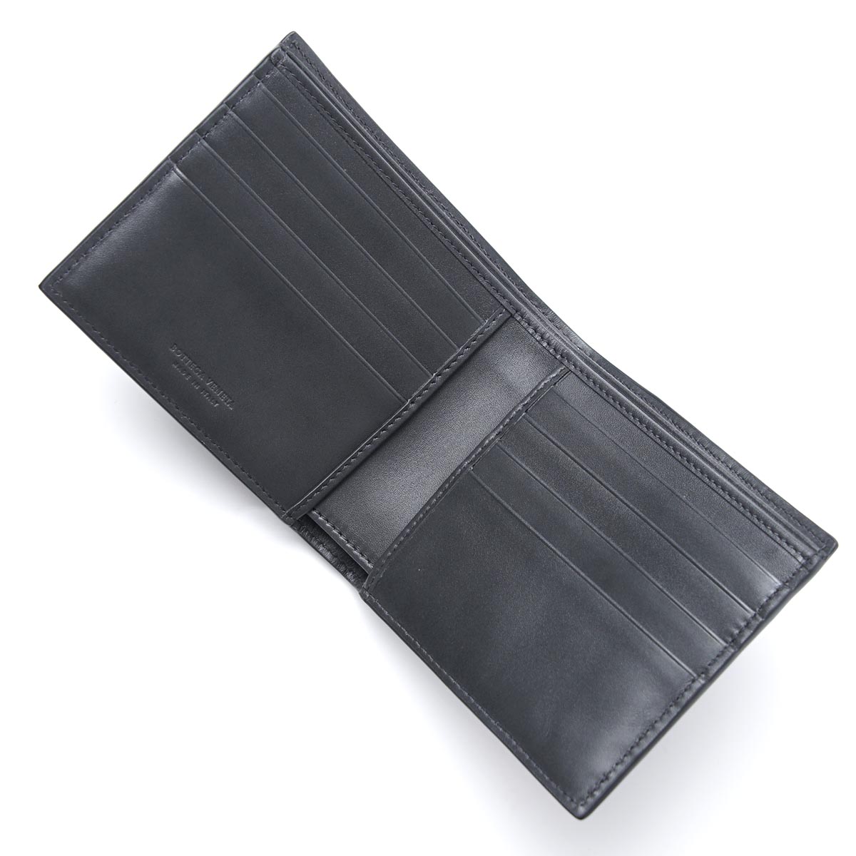 ボッテガヴェネタBOTTEGA VENETA 2つ折り財布 VN アルドアーズ グレー系 113993 v4651 2015 01 メンズ