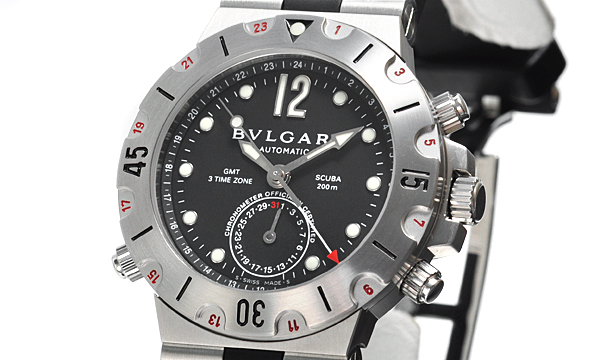ブルガリ  スクーバ SD38SVD GMT