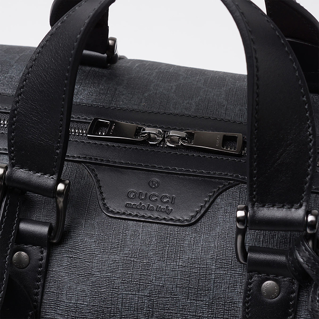 グッチ/GUCCI/ ボストンバッグ(2WAY仕様)/GG SUPREME /ダークグレー グレー系 322067 khn7r 1078 メンズ