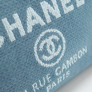 シャネル ハンドバッグ CHANEL チェーンショルダーバッグ/ボウリングバッグ ドーヴィル ココマーク デニム ライトネイビー A92749 Y10472 BLUE