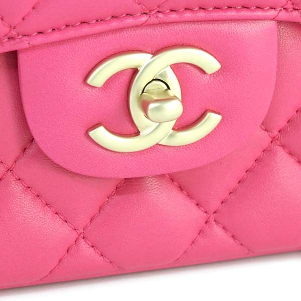 シャネル レディース ショルダーバッグ/シャネル ショルダーバッグ(PK/GR)(CHANEL) A66677