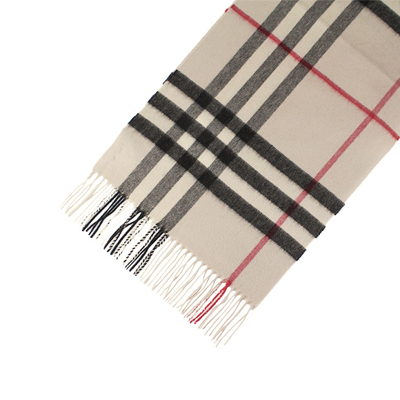 バーバリー BURBERRY カシミアマフラー &nbsp;GIANT ICON ストーンチェック 3954673 168:CS 2501B STONE CHECK