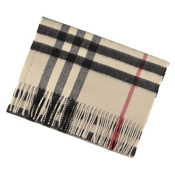 バーバリー BURBERRY カシミアマフラー &nbsp;GIANT ICON ストーンチェック 3954673 168:CS 2501B STONE CHECK