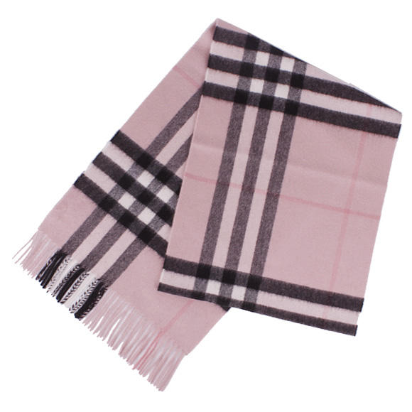 バーバリーマフラー BURBERRY カシミアマフラー GIANT ICON アッシュローズ 3994133 168:CS 5317B ASH ROSE 