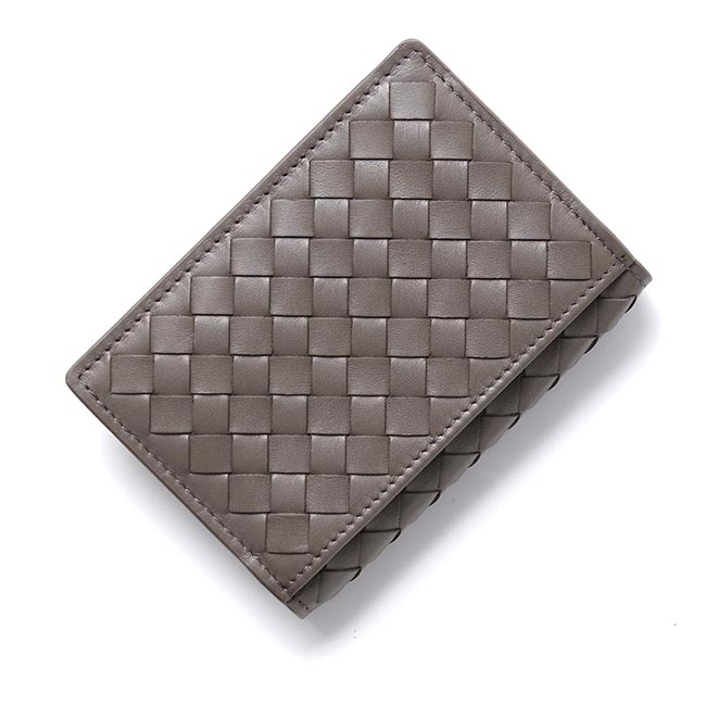 ボッテガヴェネタ BOTTEGA VENETA カードケース 名刺入れ VN スティール ブラウン系 120701 v4651 2905 メンズ＆レディース